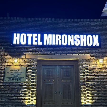 Hotel Mironshox Buchara Exterior foto